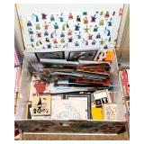 Halloween, Baby & Valentine’s Day Craft Supplies + Storage Containers Lot