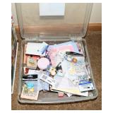 Halloween, Baby & Valentine’s Day Craft Supplies + Storage Containers Lot