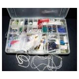 Variety of Beads and Storage Container