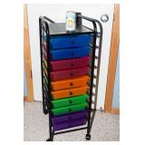 Rainbow Rolling Cart