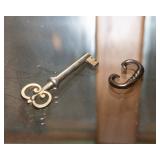 Lighted Curio Cabinet with Mirrored Back