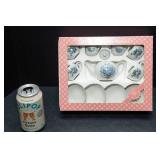 Vintage Reutter West Germany Fine Porcelain Child’s Tea Set – In Box