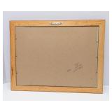 Winter Scene Artwork by B. Renner – Acrylic (18" x 14.5")