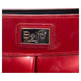 Beijo Apple Red Patent-Style Purse