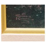 “Hometown Chapel / Hometown Memories II” – Thomas Kinkade Limited Edition Signed and Numbered Framed Artwork (39" x 33")