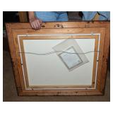 “Hometown Chapel / Hometown Memories II” – Thomas Kinkade Limited Edition Signed and Numbered Framed Artwork (39" x 33")