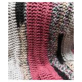 Three Hand-Crocheted Throw Blankets