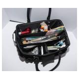 Craft Tote Organizer Bags & Craft Supplies Lot – 2 Bags Included