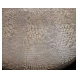 Round Cushioned Ottoman