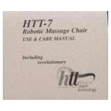 Human Touch HTT-7 Robotic Massage Chair & Footrest