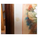 Handpainted Butterfly Artwork – Framed (23” x 27”)