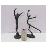 Metal Sculpture – Dancing Couple (2-Piece Set)