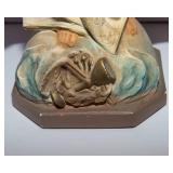 Vintage Jesus Chalkware Figurine - 18" Tall