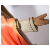 Vintage Jesus Chalkware Figurine - 18" Tall