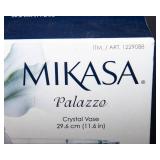 Mikasa Palazzo Crystal Vase – 12” with Original Box