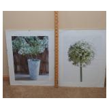 Set of 2 Nature Wall Art – IKEA Prints (15.5” x 20”)
