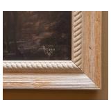 “Girl Playing Piano” Artwork by Rozen – Framed Wall Art (23.5" x 19.5")