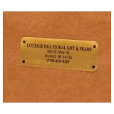 “Girl Playing Piano” Artwork by Rozen – Framed Wall Art (23.5" x 19.5")