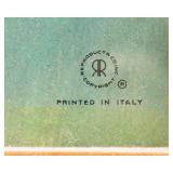 Vintage Sacred Heart of Jesus Wall Art – Printed in Italy (17.5” x 21.5”)