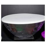 Set of Nesting Bowls – Glass & Plastic with Lids (6 Pieces Total)