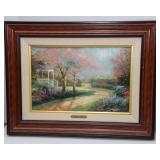 “Morning Dogwood” – Thomas Kinkade Limited Edition Wall Art Signed and Numbered (26" x 20")