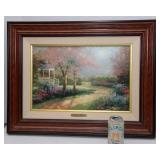 “Morning Dogwood” – Thomas Kinkade Limited Edition Wall Art Signed and Numbered (26" x 20")