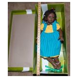 Annette Himstedt Doll – “Ayoka” with Original Box & Certificate of Authenticity