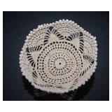 Set of 3 Decorative Baskets – Wicker, Metal & Crocheted