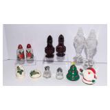 Set of 6 Salt & Pepper Shaker Pairs – Mixed Styles