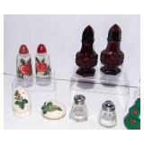 Set of 6 Salt & Pepper Shaker Pairs – Mixed Styles