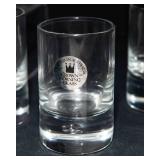 Crown Corning Glass Shot Glasses & Assorted Glassware Lot