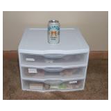 Collection of Rubber Ink Stamps and Storage Container - Butterflies, Anniversary/Congrats, and Birds