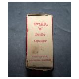 Vintage Starr “X” Coca-Cola Wall-Mounted Bottle Opener – Brown Mfg Co. with Original Box