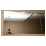 Etched Wall Mirror – 48” x 24”