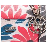 GUESS Floral Print Crossbody/Satchel Bag