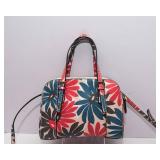 GUESS Floral Print Crossbody/Satchel Bag