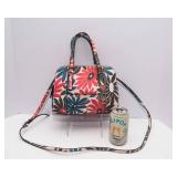 GUESS Floral Print Crossbody/Satchel Bag