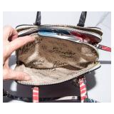 GUESS Floral Print Crossbody/Satchel Bag