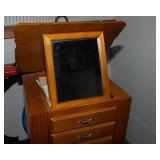 Powell Oak Jewelry Armoire