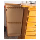 Powell Oak Jewelry Armoire