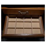 Powell Oak Jewelry Armoire