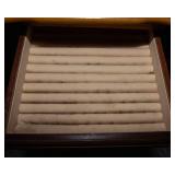 Powell Oak Jewelry Armoire