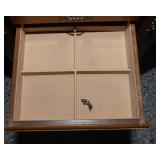 Powell Oak Jewelry Armoire