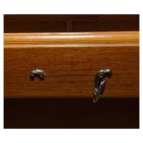 Powell Oak Jewelry Armoire