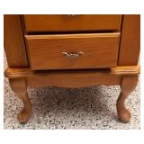 Powell Oak Jewelry Armoire