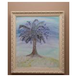 Watercolor Tree Artwork – Framed (24” x 28”)