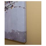 Floral Art Wrapped Canvas (27" x 27")