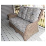 Patio Renaissance by Sunlord Leisure Outdoor Loveseat Set with Side Table & Cover