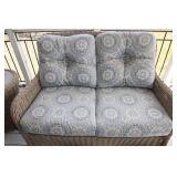 Patio Renaissance by Sunlord Leisure Outdoor Loveseat Set with Side Table & Cover
