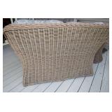 Patio Renaissance by Sunlord Leisure Outdoor Loveseat Set with Side Table & Cover